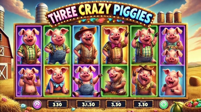 Three Crazy Piggies